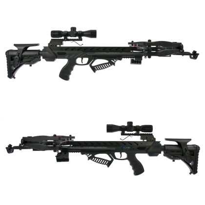 Комплект арбалет Man Kung MK XB56 Frost Wolf Black