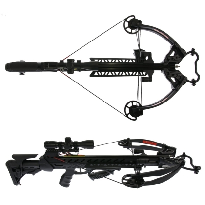 Комплект арбалет Man Kung MK XB56 Frost Wolf Black