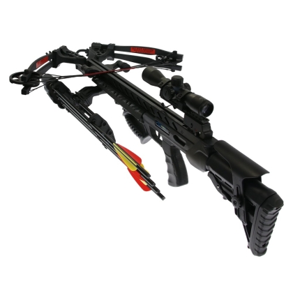 Комплект арбалет Man Kung MK XB56 Frost Wolf Black