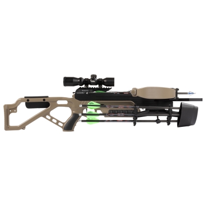 Комплект арбалет за стрелба с лък Excalibur Micro Extreme Dark Earth