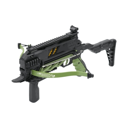 Man Kung MK-TCS Sobek репетирна арбалет, зелен, 185 FPS, 80 lbs + + 10 стрели в подарък