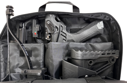 Тактическа чанта EK Archery за арбалет REVO 7, система MOLLE