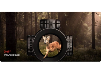 HikMicro Alpex 4K A50EL LRF, 30-милиметров нощен визьор с Ultra-HD резолюция