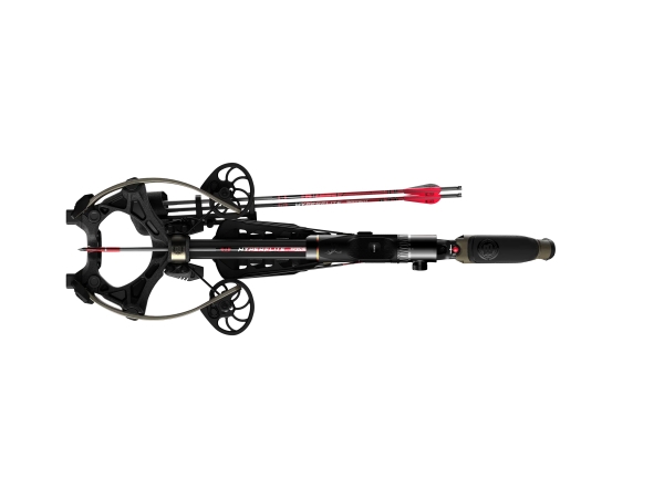 Set Arbaletă Compound Barnett Hyper Raptor GTX, 425 fps, Bukops X-Factor LFR 2-7x36mm Speed-Dial
