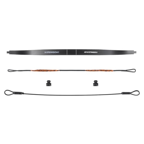 Braț Steambow AR-6 Stinger 2 Taktik 55 lbs, Sticlă-Carbon