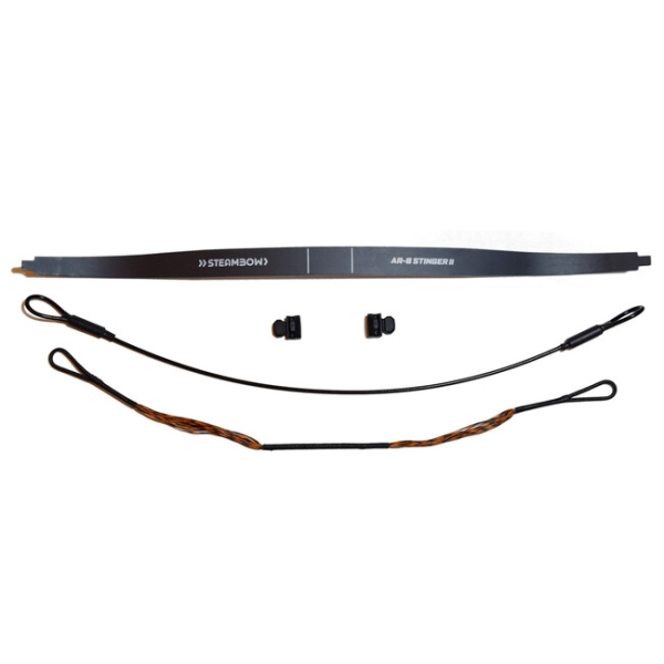 Braț Steambow AR-6 Stinger 2 Taktik 55 lbs, Sticlă-Carbon