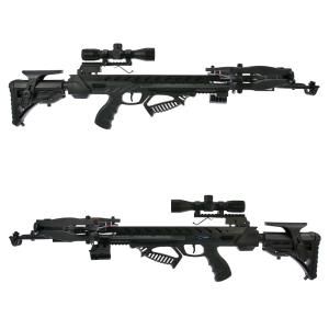 Комплект арбалет Man Kung MK XB56 Frost Wolf Black