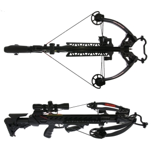 Комплект арбалет Man Kung MK XB56 Frost Wolf Black