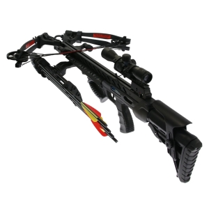 Комплект арбалет Man Kung MK XB56 Frost Wolf Black
