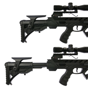 Комплект арбалет Man Kung MK XB56 Frost Wolf Black