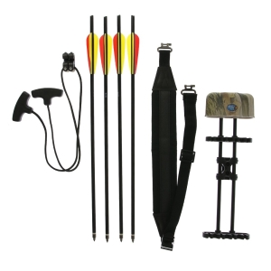 Комплект арбалет Man Kung MK XB56 Frost Wolf Black