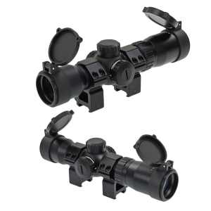 Lunetă Arbaletă X-BOW FMA 1.5-5x32 IR cu Zoom Variabil și Reticul Iluminat