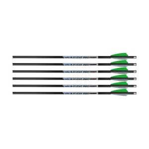 Комплект стрели Excalibur V-Flight Pro 18 инча, 6 броя, оптимизирани Hybrid X
