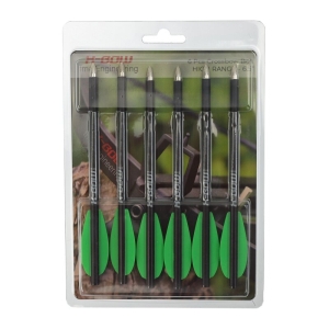Set 6 săgeți Carbon X-BOW FMA pentru Arbalete Pistol Standard