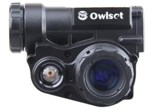 Owlset Day & Night, устройство за нощно виждане за каска (монтирано на каска)