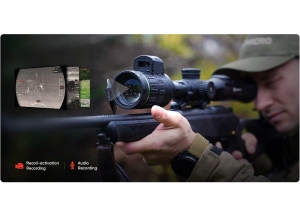 HikMicro Alpex 4K A50EL LRF, Lunetă Night Vision Ultra-HD 30mm