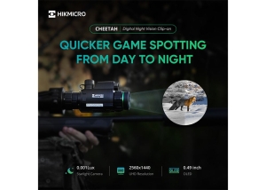 HikMicro Cheetah Clip-On 940 nm IR, Night Vision 3-în-1 cu Reticul