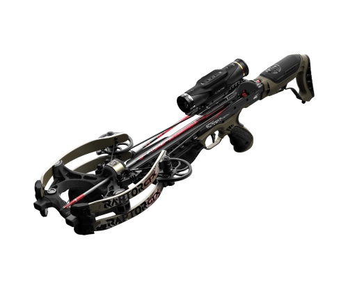 Set Arbaletă Compound Barnett Hyper Raptor GTX, 425 fps, Cycloptic-X PT