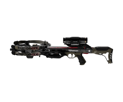 Set Arbaletă Compound Barnett Hyper Raptor GTX, 425 fps, Cycloptic-X PT