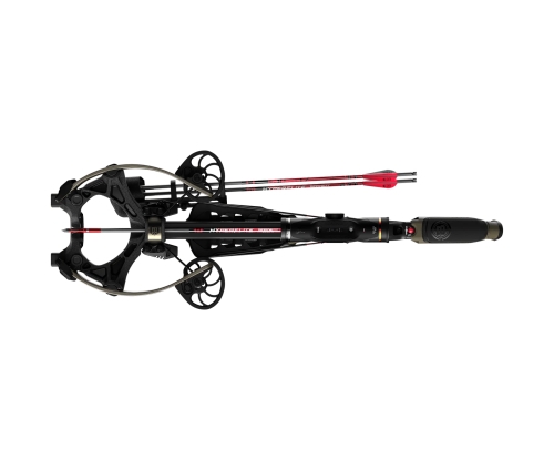 Set Arbaletă Compound Barnett Hyper Raptor GTX, 425 fps, Cycloptic-X PT