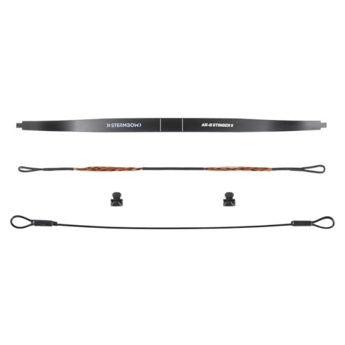 Braț Steambow AR-6 Stinger 2 Taktik 55 lbs, Sticlă-Carbon