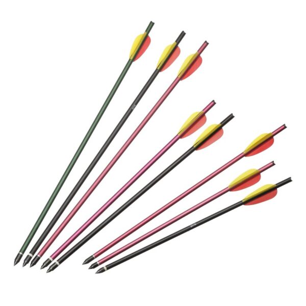 Set săgeți Arbaletă X-BOW Eco, 10 bucăți, Carbon, 20-22 inch