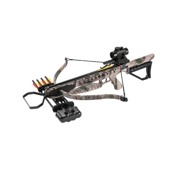 Arbaletă Recurve X-BOW Black Spider Camo, 175 lbs, 245 fps