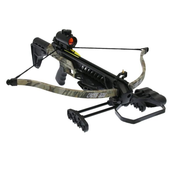 Arbaletă Recurvă X-BOW Black Spider II Camo, 175 lbs, 255 fps