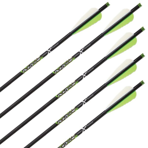 Set săgeti arbaletă carbon Carbon Express Piledriver, 6 bucăți, 20-22 inch