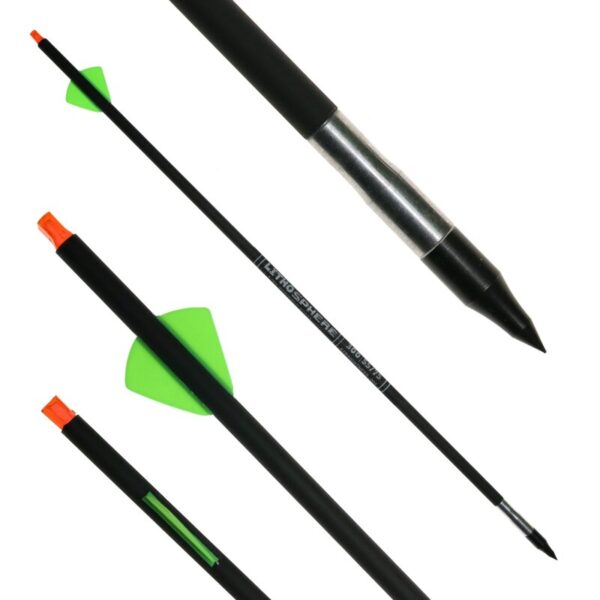 Set săgeți SPHERE Carbon X-BOW Cobra R9, 10 bucăți, 15 inch