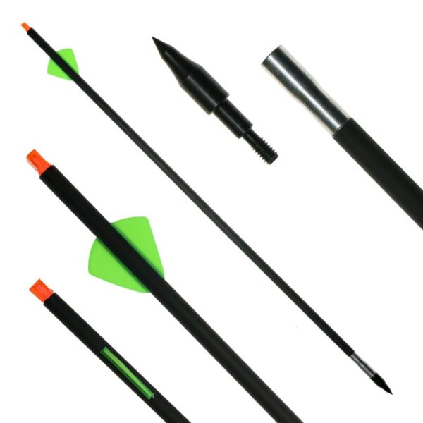 Set săgeți SPHERE Carbon X-BOW Cobra R9, 10 bucăți, 15 inch - imagine 2