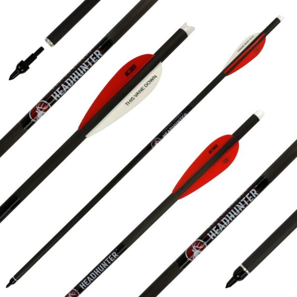 Set săgeți carbon Arbaletă Barnett Headhunter, 5 bucăți, 20-22 inch