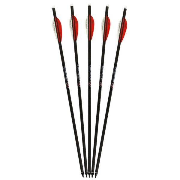 Set săgeți carbon Arbaletă Barnett Headhunter, 5 bucăți, 20-22 inch - imagine 2